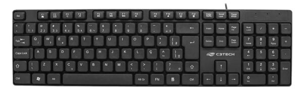 Teclado Multimídia KB-M10 USB ABNT2 - Imagem 3