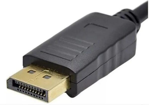 Cabo Adaptador Displayport Macho X Vga Femea - Imagem 4
