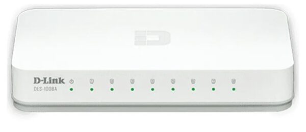 Switch D-link Des-1008c Hub 100mbps - Imagem 6
