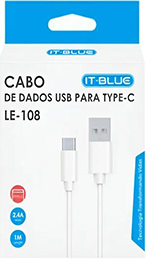 Cabo para Celular USB Tipo C de 1 metro