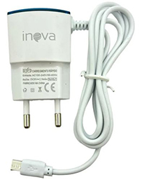 Carregador Inova V8 2.1a CAR-8112 +1 porta USB