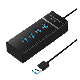 Hub Extensão 4 Portas 3.0 USB para PCs e Notebooks