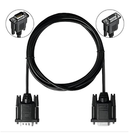 Cabo Serial Rs232 Db9 Macho X Fêmea De 1,50 Metro Cor Preto