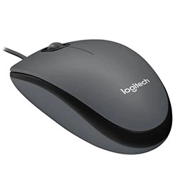 Mouse Logitech M90, USB, 1000dpi, Ambidestro, Cinza E Preto