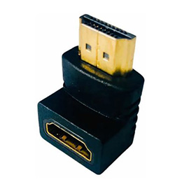 Adaptador Macho Femea HDMI 90 Graus