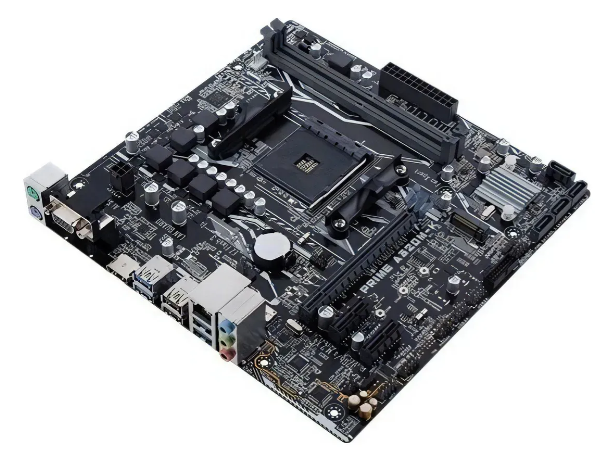 Placa Mae AsRock A520M-HDV, DDR4, Socket AM4, M-ATX, Chipset AMD A520, A520M-HDV - Imagem 4