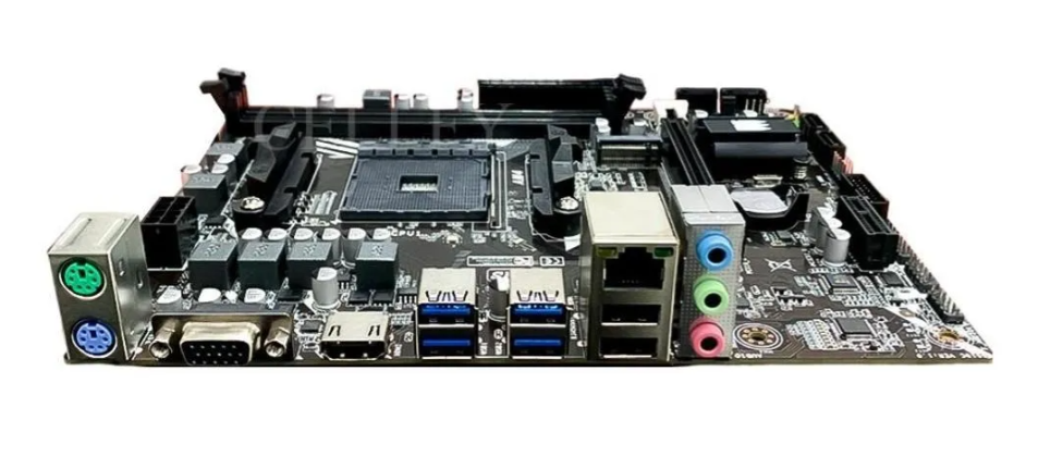 Placa Mãe A320 Am4 Amd Ryzen Lan 10100 32gb 6 Gbs Usb 3.0 - Imagem 5