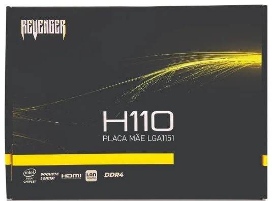 Placa Mãe Lga1151 Usb 3.0 Chipset Lan 100 Intel H110 32gb - Imagem 3