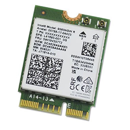 Placa Wireless Intel Dual Band AC 9560NGW R 5.0 BT