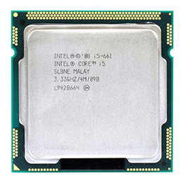 Processador Intel Core I5-661 SLBNE CPU LGA 1156 3.33GHZ