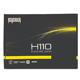 Placa Mãe Lga1151 Usb 3.0 Chipset Lan 100 Intel H110 32gb