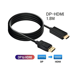 Cabo Displayport X Hdmi Ultra Hd 1.8m