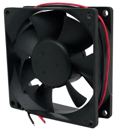 Cooler 80x80x25mm 12v - Imagem 3