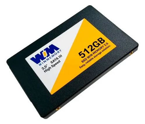 SSD 512GB WinMemory SATA, Leitura 560MBs, Gravação 540MBs - SWR512G - Imagem 2