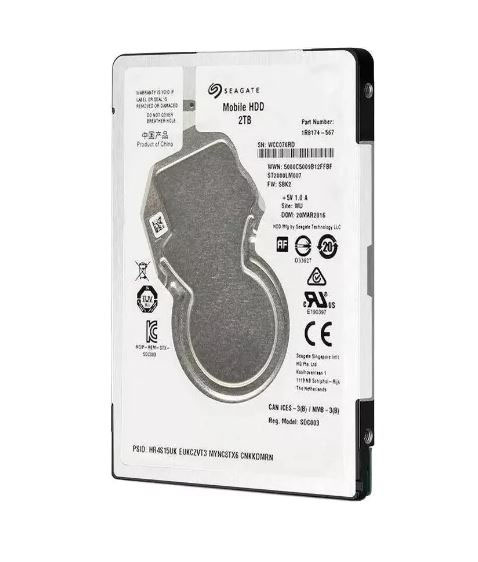 HD Seagate modelo ST2000LM007, 2,5 polegadas e capacidade de 2 TB. - Imagem 3